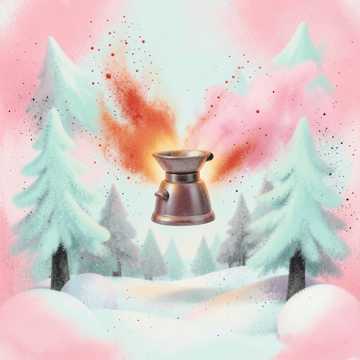 Мышь и кофемолка. Автор стихов Наталия Пегас 